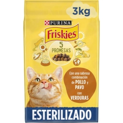 CROQUETAS 3KG ESTERILIZADOS FRISKIES