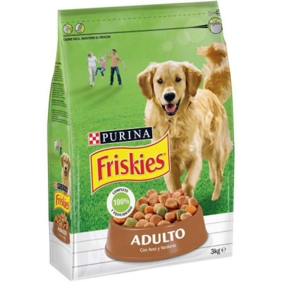 FRISKIES PERRO AVE/VERDURA 3KG